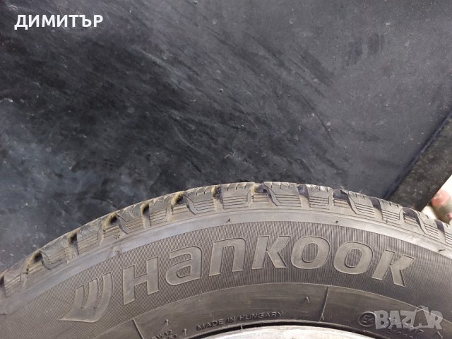 4бр.зимни HANKOOK 215/60/16C 103T DOT 1420, снимка 4 - Гуми и джанти - 39128370