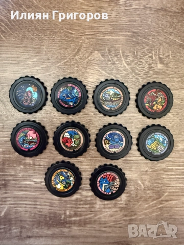 Покемон капачки Pokémon Tazos (Pogs), снимка 5 - Колекции - 51554062