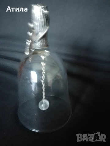 сребърно звънче, снимка 2 - Декорация за дома - 52885532