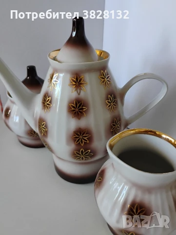 троен сет за кафе, снимка 18 - Антикварни и старинни предмети - 51063314