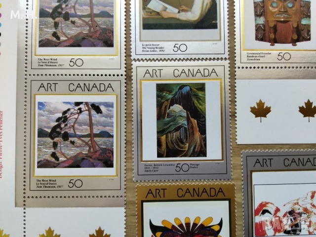 Пощенски марки Канада 1988/92, снимка 3 - Филателия - 52500825