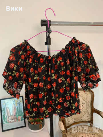 Дамска блуза в размер S/М, снимка 9 - Корсети, бюстиета, топове - 44922565