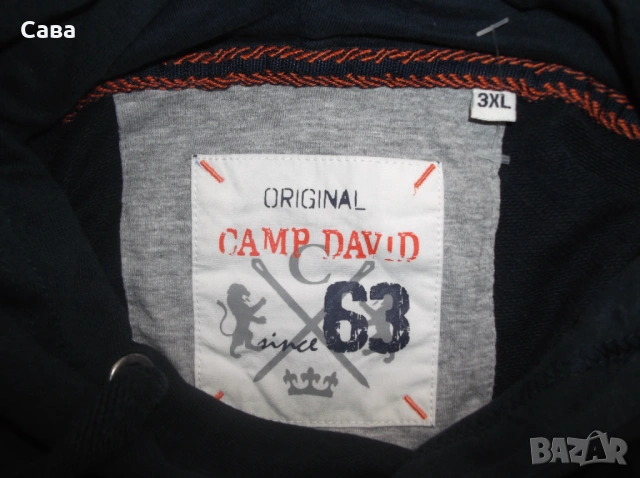 Суичър CAMP DAVID  мъжки,3ХЛ, снимка 4 - Суичъри - 53585930