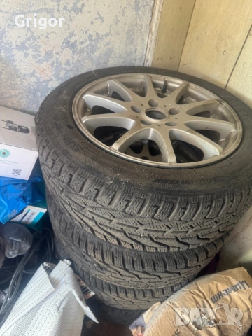Джанти с чисто нови гуми 