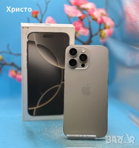 Apple iPhone 16 Pro Max, 512GB, 5G, Natural Titanium , снимка 3 - Apple iPhone - 53436257