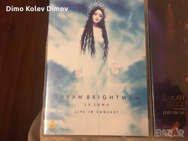 Sarah Brightman DVD колекция Оригинал, снимка 2 - DVD дискове - 34503273