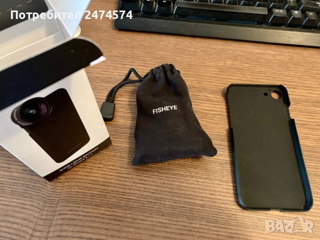 Обектив Sandmarc за айфон iPhone 7/8/SE 2020. Fisheye., снимка 1 - Обективи и филтри - 40026962