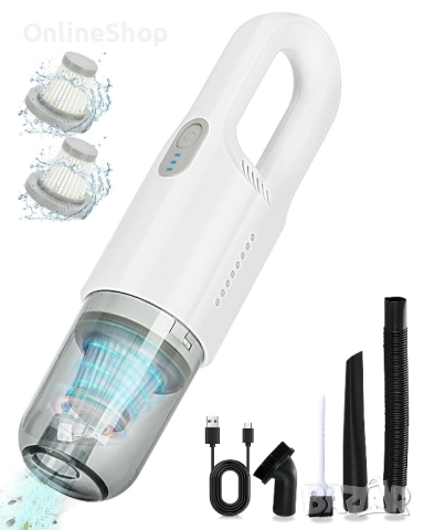 Безжична вертикална прахосмукачка 4 в 1 ,HEPA филтър,Мултифункционална, снимка 13 - Прахосмукачки - 52076222