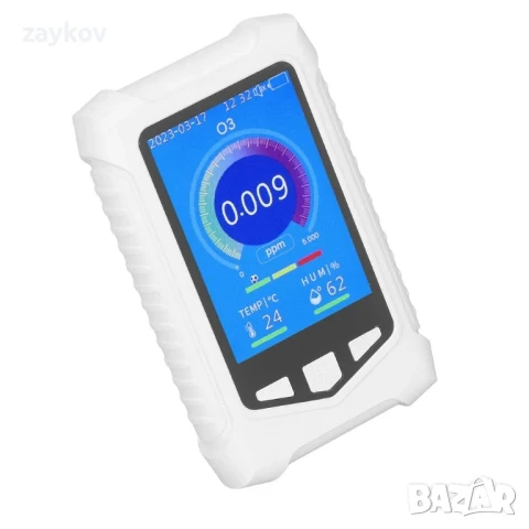Детектор за въздух, преносим цветен озонов измервател с USB зареждане и чувствителни сензори, снимка 4 - Друга електроника - 51249787