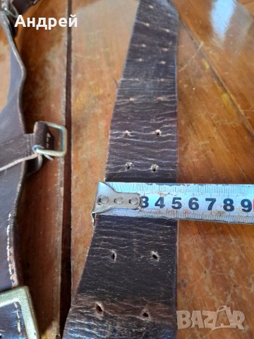 Стар Военен колан #4, снимка 3 - Антикварни и старинни предмети - 42122552