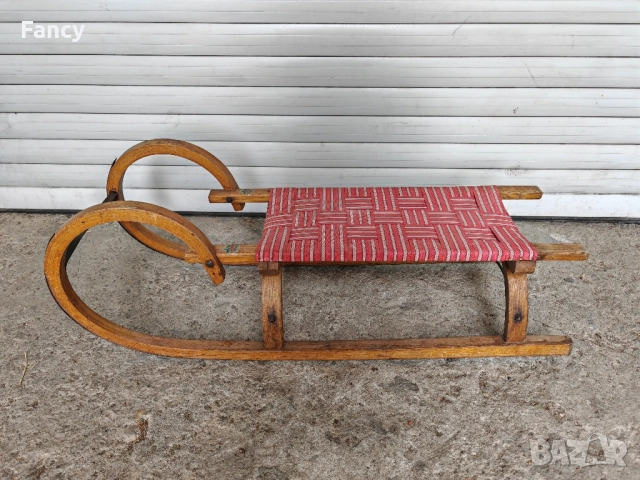 Дървена шейна , снимка 3 - Зимни спортове - 51493796