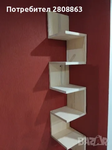 Етажерка за ъгъл , снимка 6 - Етажерки - 47935557