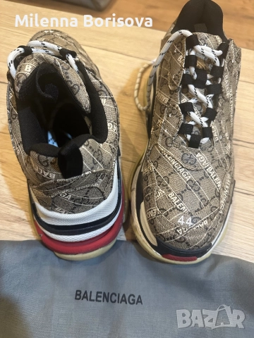 Маратонки Balenciaga колаборация с Gucci, снимка 7 - Маратонки - 50617987
