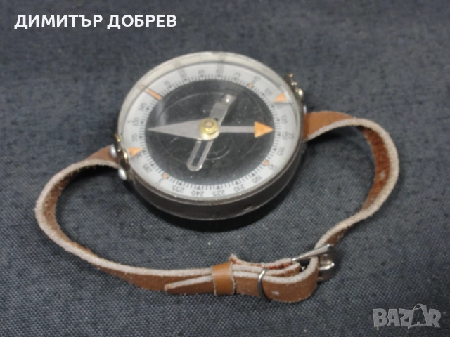 СТАР РЕТРО СОЦ СССР БАКЕЛИТОВ РЪЧЕН КОМПАС, снимка 10 - Антикварни и старинни предмети - 52011919