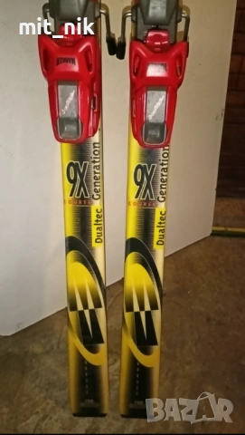 Продавам нови, не са ползвани ски с автоматите и щеки