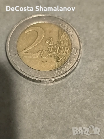 2 евро Франция 2002г, снимка 2 - Нумизматика и бонистика - 53463893