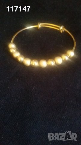 Страхотни златисти гривни, снимка 2 - Гривни - 40997507
