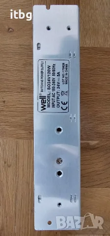 Led захранвания 12V 3A 36W, 24V 5A 120W, снимка 2 - Друга електроника - 55304060