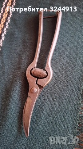 Стара немска лозарска ножица , снимка 4 - Градински инструменти - 53843853