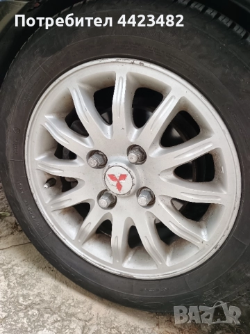 Лети джанти 15 Мицубиши 4*114.3 Mitsubishi , снимка 3 - Гуми и джанти - 51965506
