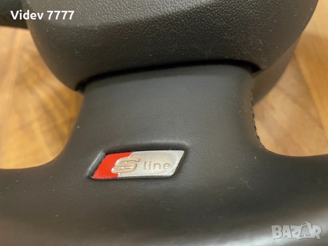 Audi A6 4F 2011 Фейсов трилъчев S-line мулти волан с перфо кожа Ауди А6 4Ф, снимка 6 - Аксесоари и консумативи - 40849315