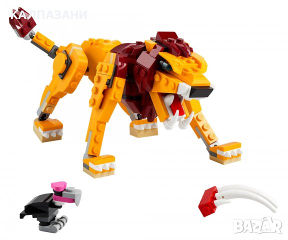 LEGO® Creator 31112 - Див лъв, снимка 3 - Конструктори - 38927911