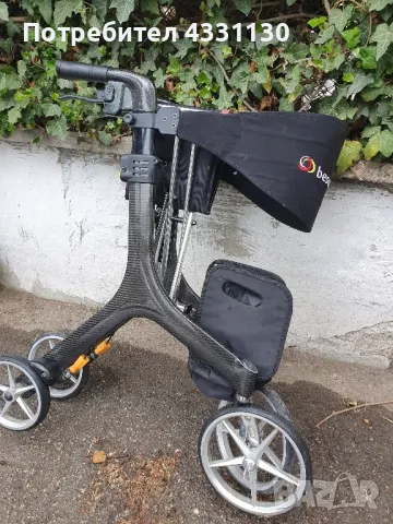 ролатор ,проходилка за възрастни карбонова, снимка 9 - Ролатори - 50250017