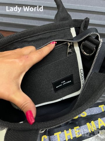 Marc Jacobs нова дамска чанта черна, снимка 10 - Чанти - 41907985