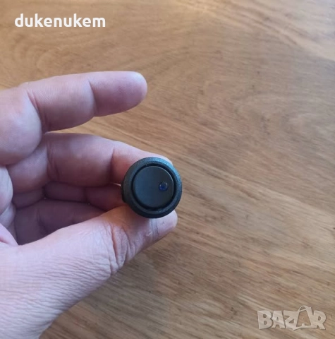 Комплект 5 бр. кръгли рокер ключове с LED индикатор, снимка 7 - Аксесоари и консумативи - 51821659