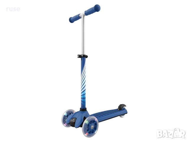 НОВИ! Тротинетка с LED колела ДВА ЦВЯТА 50кг Триколка, снимка 2 - Други - 41857786