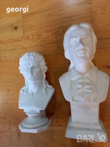 Бюст статуя на Шилер, снимка 2 - Декорация за дома - 35167282