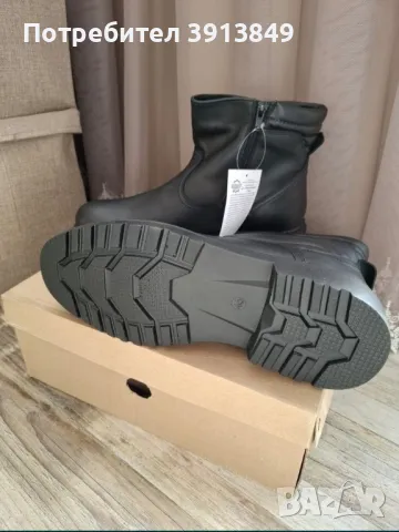 Мъжки полуботуши естествена кожа-чисто нови, снимка 2 - Маратонки - 48325516