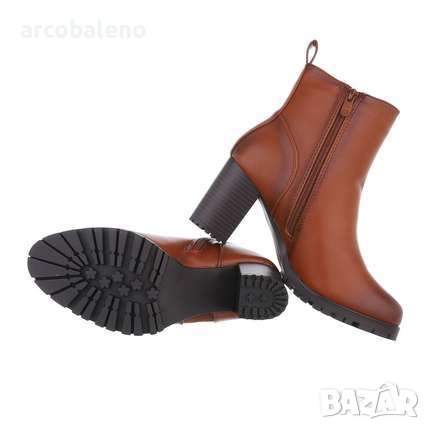 Дамски боти на висок ток, 2цвята, снимка 3 - Дамски боти - 42126574