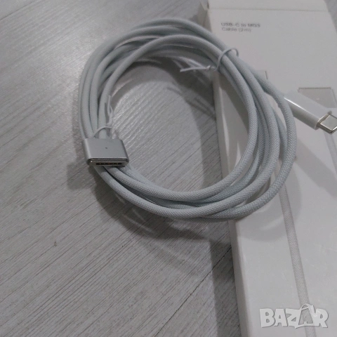 Кабел за зареждане USB-C към MagSafe 3 (2м) за MacBook Air/Pro M2 & M3, снимка 3 - Кабели и адаптери - 53868096