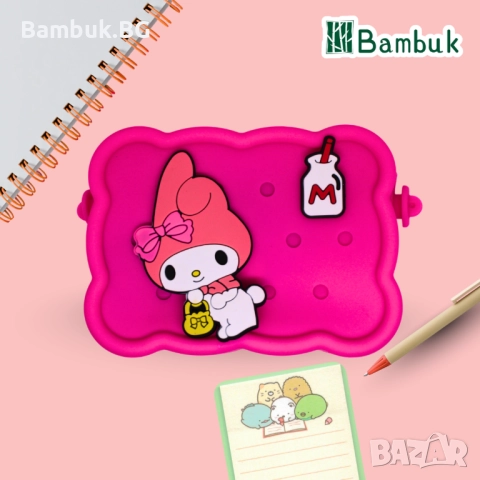 Гумени несесери "My Melody and Pochacco Overload", снимка 9 - Ученически пособия, канцеларски материали - 52561652