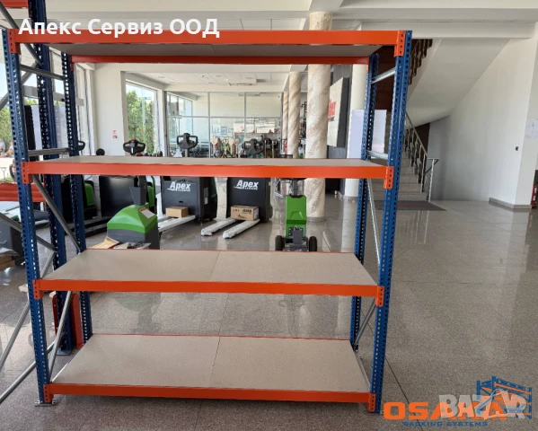 Средно тежък стелаж - 1 модул