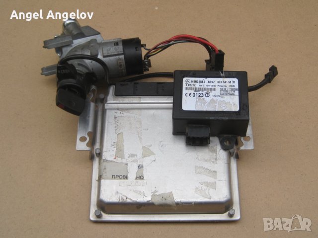Компютър с ключ и имобилайзер Mercedes Vito | 2.2 CDI , A0001535979 Boch 0281010927,  Vito (W638) 19, снимка 2 - Части - 42688495