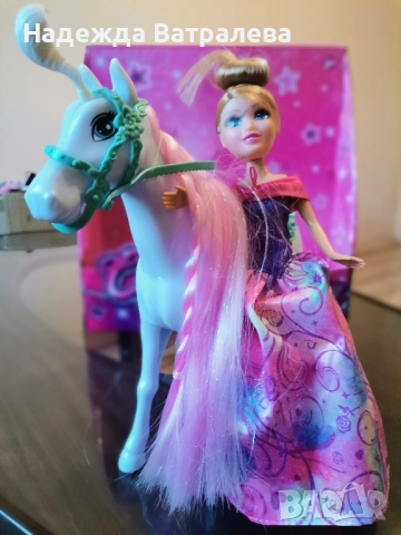 Кукла Принцеса с кон , снимка 2 - Кукли - 52114163