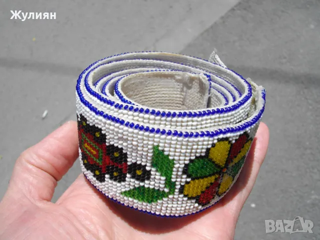 СТАР КОЛАН ЗА ПАФТИ НОСИЯ МАНИСТА СИНЦИ, снимка 8 - Антикварни и старинни предмети - 50299996