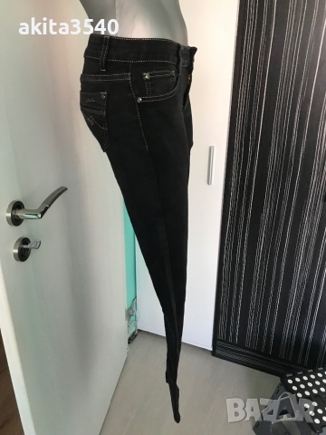 Черен панталон, снимка 5 - Панталони - 36207280
