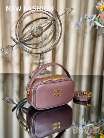 Дамски Кожени Чанти ✨MIU MIU , снимка 6 - Чанти - 50301846