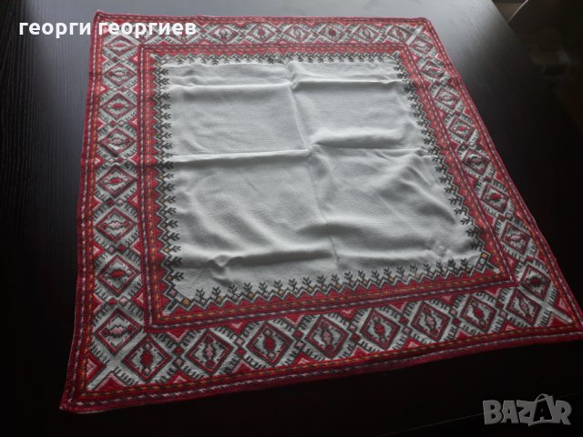 Покривка, каре, ръчмо плетиво, неизползвани, по 5 лв, снимка 7 - Покривки за маси - 33845782