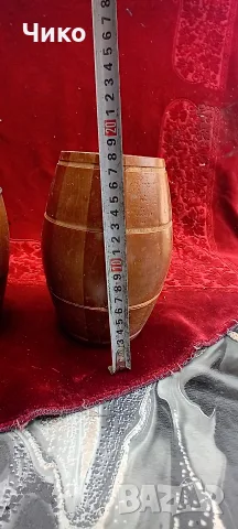 2бр стари дървени бурета, снимка 5 - Антикварни и старинни предмети - 55788536