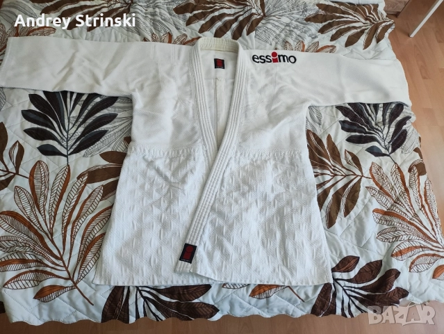 Бяло кимоно за джудо Essimo 185 см