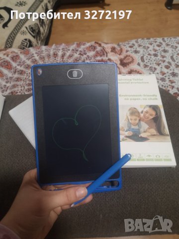 LCD екран за ръкописен текст, рисуване, панелна живопис,чертане и др., заключване против изтриване, снимка 11 - Рисуване и оцветяване - 40953154