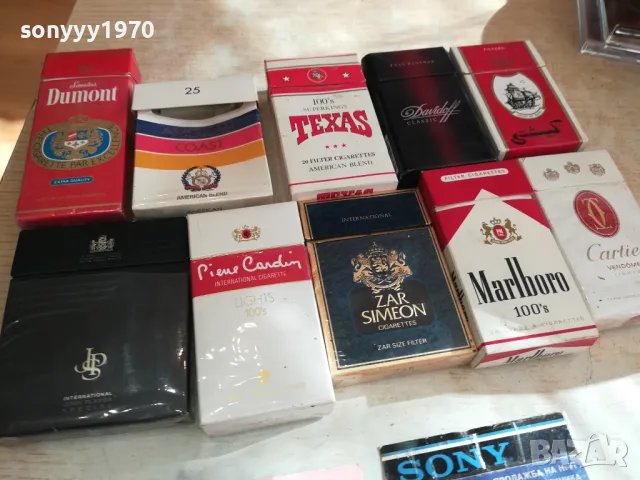 DUMONT И ДРУГИ КУТИИ ОТ ЦИГАРИ-РЕТРО КОЛЕКЦИЯ 2411241416, снимка 2 - Колекции - 48087314