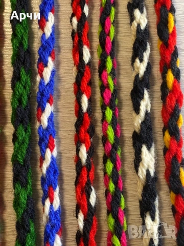 Вълнени ръчно изработени възли /коланчета, снимка 8 - Антикварни и старинни предмети - 53810361