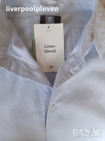 👉НОВА ленена H&M Original М, снимка 4 - Ризи - 56157885