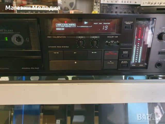 Касетен дек Kenwood -880 D В отлично техническо и визуално състояние., снимка 4 - Декове - 49313103