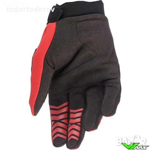 Mотокрос ръкавици ALPINESTARS Full Bore RED/BLACK S,M,L XL, снимка 2 - Аксесоари и консумативи - 42275137